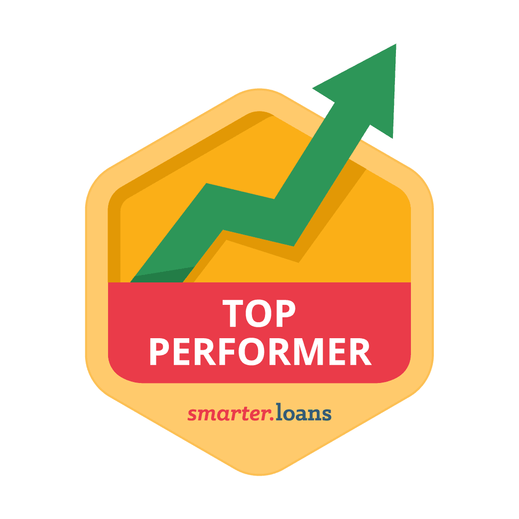 TOP PERFORMER badge